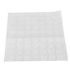 70Pcs Round Sticker Acrylic Acid Transparent Double Sided Adhesive Tape for Fixation