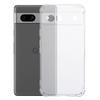 For Google Pixel 8a Case Four Corner Drop-proof Clear TPU Back Cover