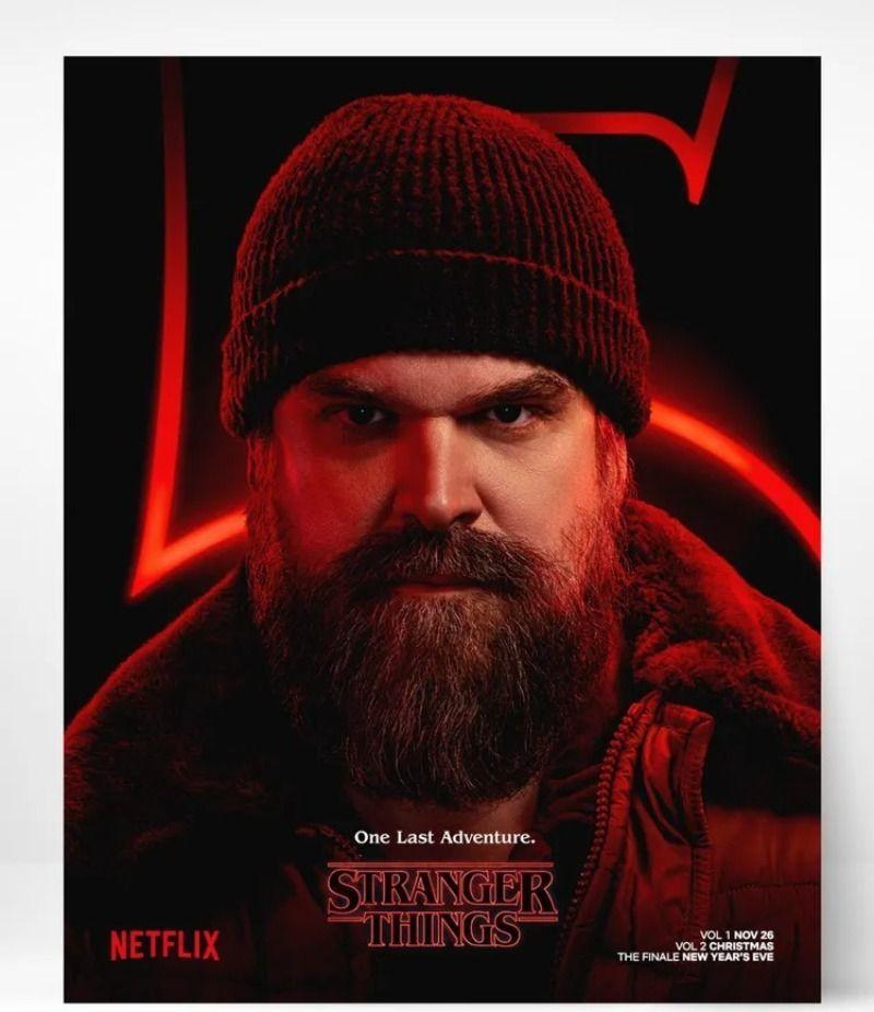 Плакат-жестяная табличка Stranger Things 5 сезон 20x30 см Ретро Настенный декор