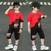 Summer Boys Casual Kids Tracksuit T Shirt Shorts Pant