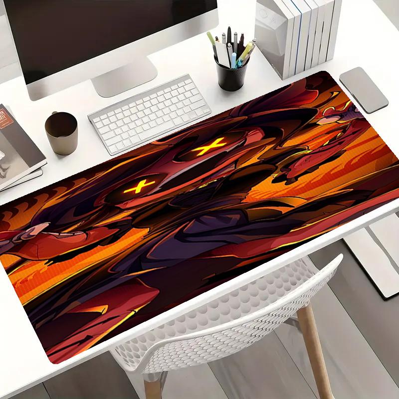 Murder Drones Theme Mouse Pad, Non Slip Rubber Base, Multifunctional Office & Home Decor, Perfect for Workspace Personalization.
