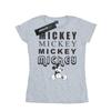 Disney Womens/Ladies Mickey Mouse Sitting Cotton T-Shirt