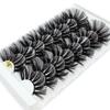 Beauty Wispy Fluffy Long Full Volume Eyelash Extension 4D Mink Hair False Eyelashes 25mm Lashes