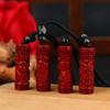 Роскошный красный киноварный кулон китайского зодиака, ожерелье с сутрой сердца, настоящие натуральные украшения, женские аксессуары, энергетические подарки