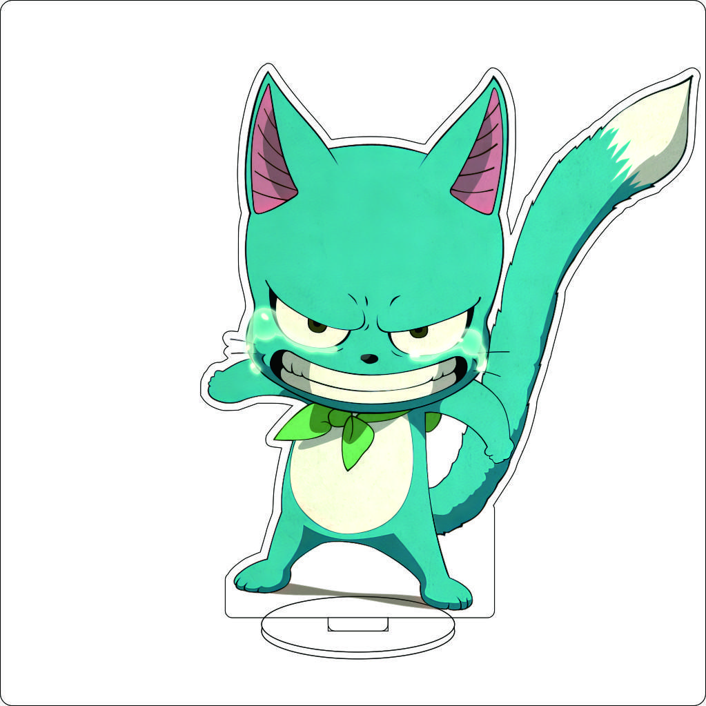 16 см Аниме FAIRY TAIL Акриловая подставка-украшение Жерар Фернандес Грей Фуллбастер Мираджейн Штраус Фигурка-подставка Хэллоуинские подарки