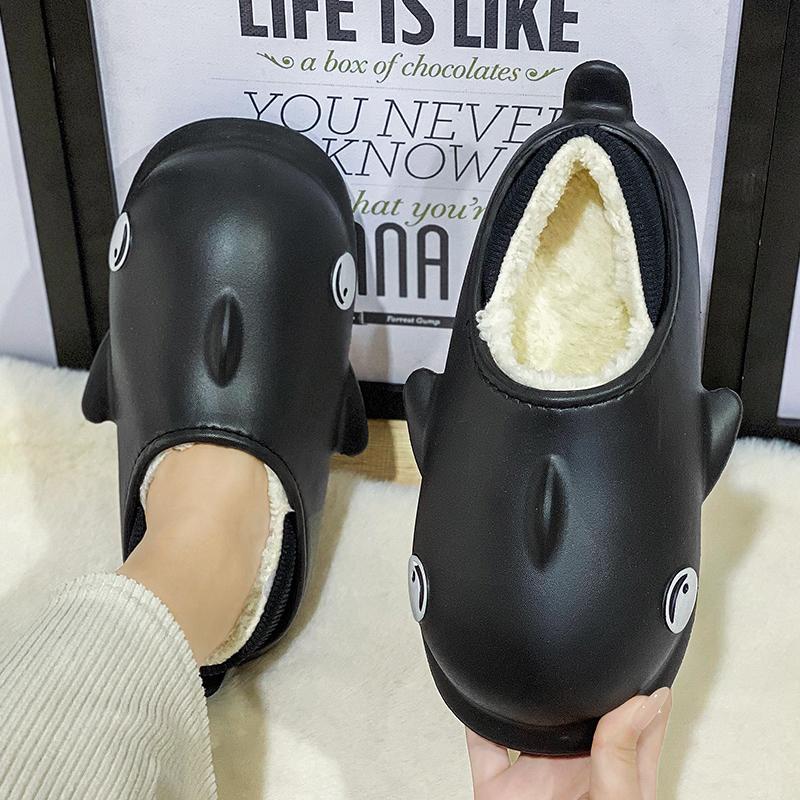 36-45 зимние пары больших размеров нескользящие и бархатные теплые хлопковые туфли ленивые повседневные туфли с хлопковыми тапочками