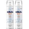 Пена для бритья Gillette Skintech, 245 г, 2 шт., корейское бритвенное лезвие