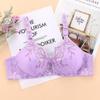 High-quality Thin Embroidered Girl's No Steel Ring Underwear Adjustable Small Chest Gather Bra