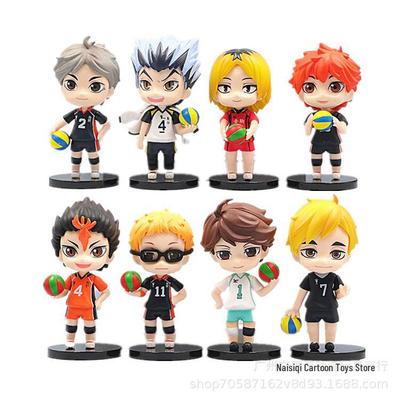 8Q Volleyball Boy Handmade Кукла Гасяпон с игрушечной машиной Chuan Tetsu Claw