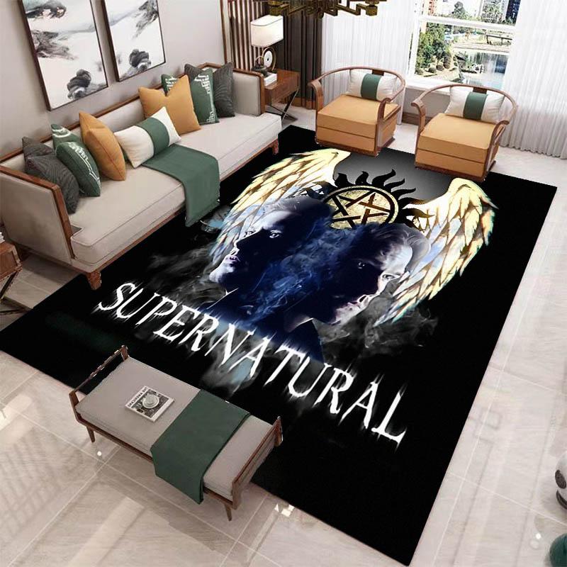 Supernatural Join the Hunt printed carpet Non-slip carpet outdoor carpets area rug bedroom decor rug for bedroom birthday gift
