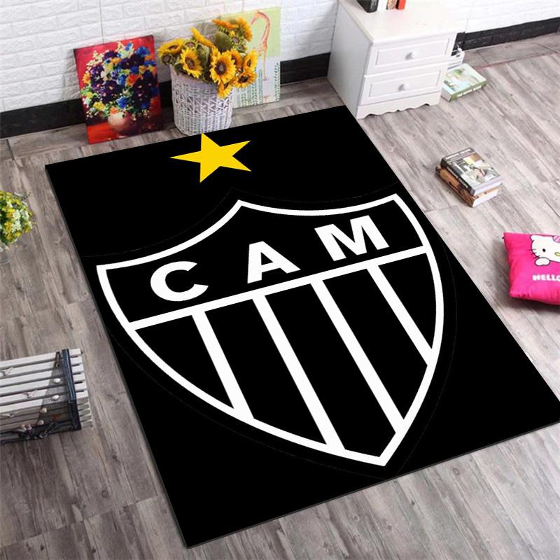 Нескользящий коврик Atlético Mineiro "CAM", Коврик с принтом футбольного клуба для дома