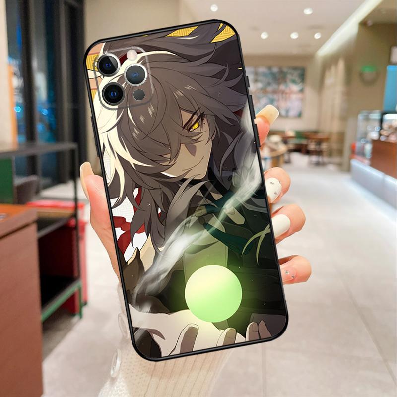 Чехол для телефона Honkai Star Rail JingYuan для iPhone 17 Air 16 14 13 11 15 Pro Max mini 15 16 Plus 16e Защитный чехол