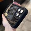 Мультяшный призрачный котенок подходит для чехла на телефон Apple 16PRO 16promax, милый iPhone13, противоударный 12, мягкий