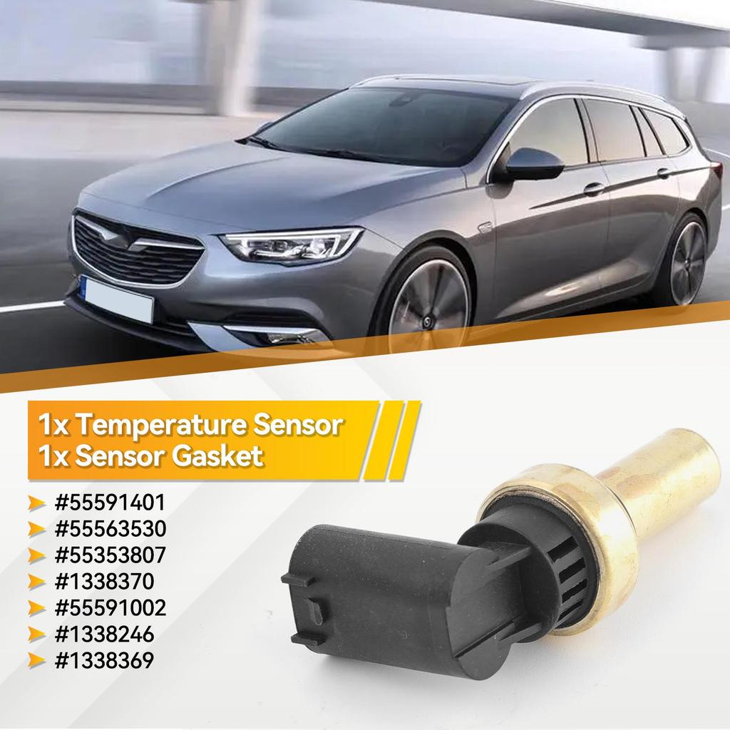 Датчик температуры охлаждающей жидкости двигателя для Chevrolet Cruze Vauxhall Opel Astra Zafira Buick Encore 55353807 55591401 55563530