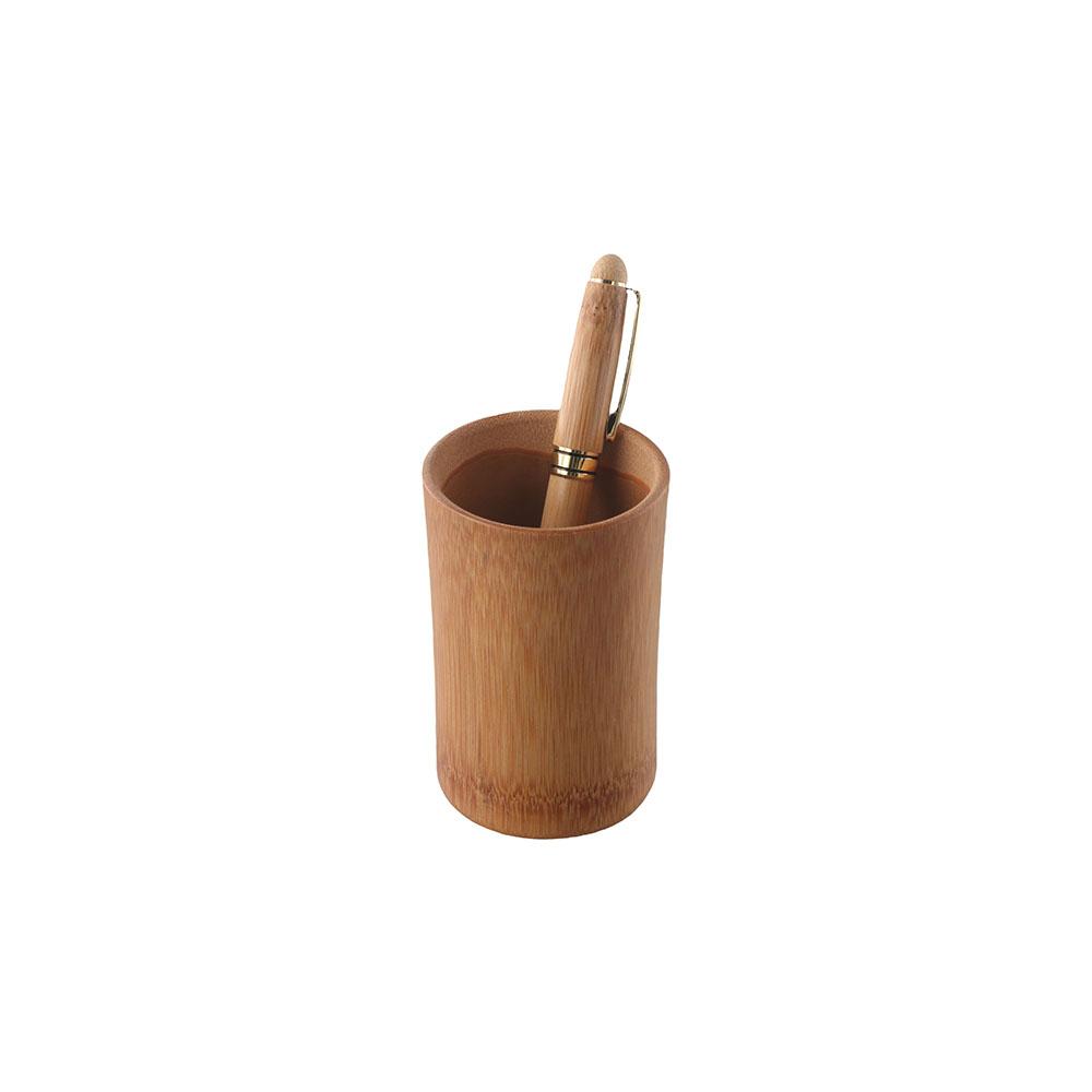 With Drainage Wood Bamboo Kid's Room Toothbrush Cup For Home Bathroom Storage Cup Toothbrush Holder
