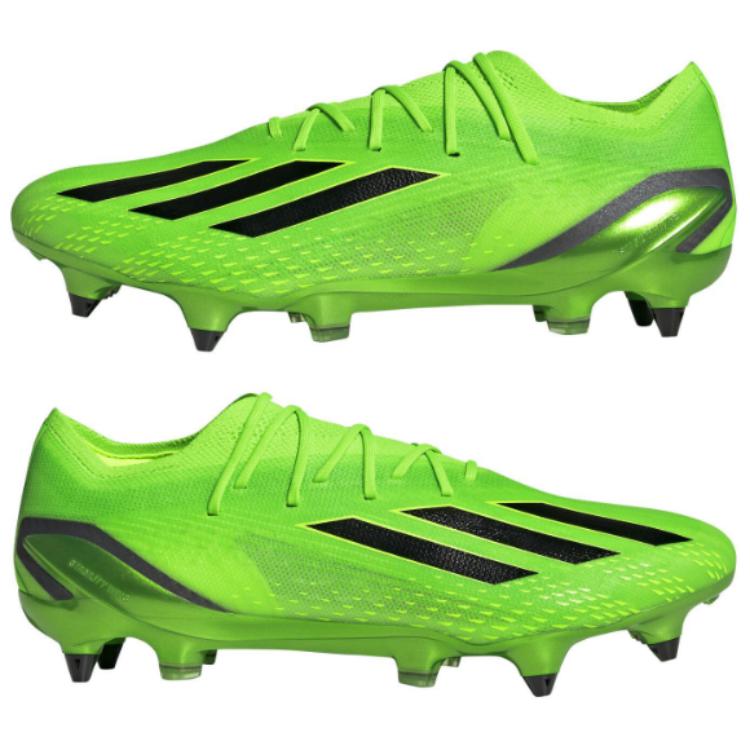 adidas X Speedportal.1 SG Game Data Pack кроссовки унисекс зеленые солнечно-зеленые Core-черные GW8440