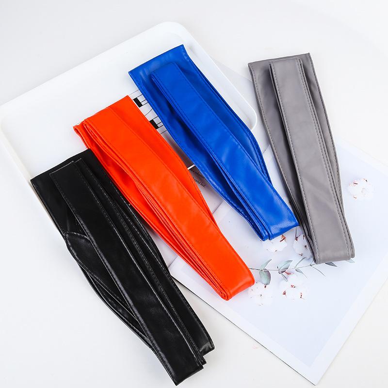 Женский модный пояс из искусственной кожи без пряжки, кожаный ремень с галстуком-бабочкой, широкий пояс, декоративный чехол на пояс