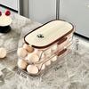 Egg storage box, side door storage finishing, special food grade rolling pack for refrigerator, and fresh-keeping rack holder for rolling