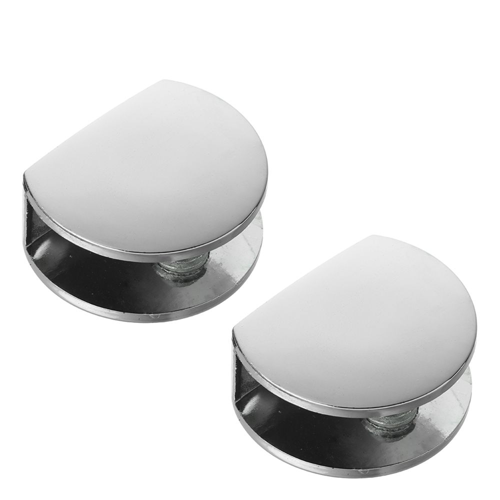 2 шт. утолщенный фиксированный стеклянный зажим из сплава, опора для стеклянной полки, зажим для планки, стеклянная полка