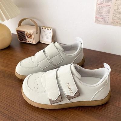 Уродливые милые туфли на платформе, женский оригинальный нишевый дизайн, новые универсальные туфли на плоской подошве с большой головой