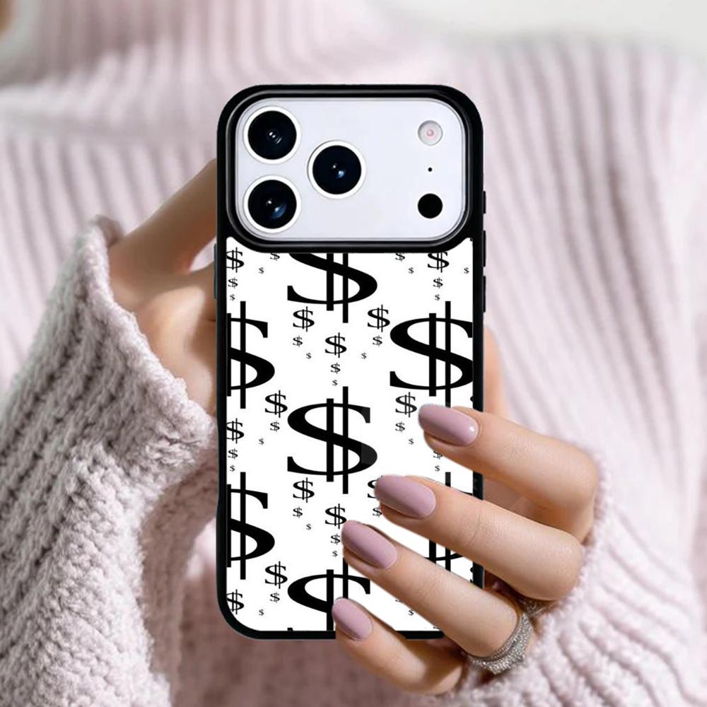 Dollars Money Phone Case For Apple iPhone 17 Air 16E 15 14 Plus 13 12 11 Pro Max Mini Funda Cover