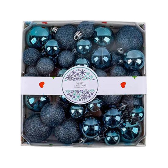 44 Pcs Christmas Balls Ornaments Shatterproof Plastic Baubles Xmas Tree Hanging Decoration for Holiday Party Wedding Decor