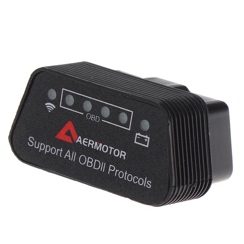 Elm327 V1.5 Wi-Fi Bluetooth 4.0 V1.5 Сканер Диагностики Автомобиля Читатель Кодов OBD2 Диагностические Инструменты Поддержка Систем Android iOS