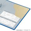 KOKUYO Tube File Eco Twin R A3 Horizontal 50mm Binding 2 Holes Blue Fu-RT653B