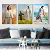 Wall Art Canvas Painting Jesus And Virgin Mary Bible Stories Nordic Posters And Prints Pure Sacred Wall Pictures For Living Room No Frame