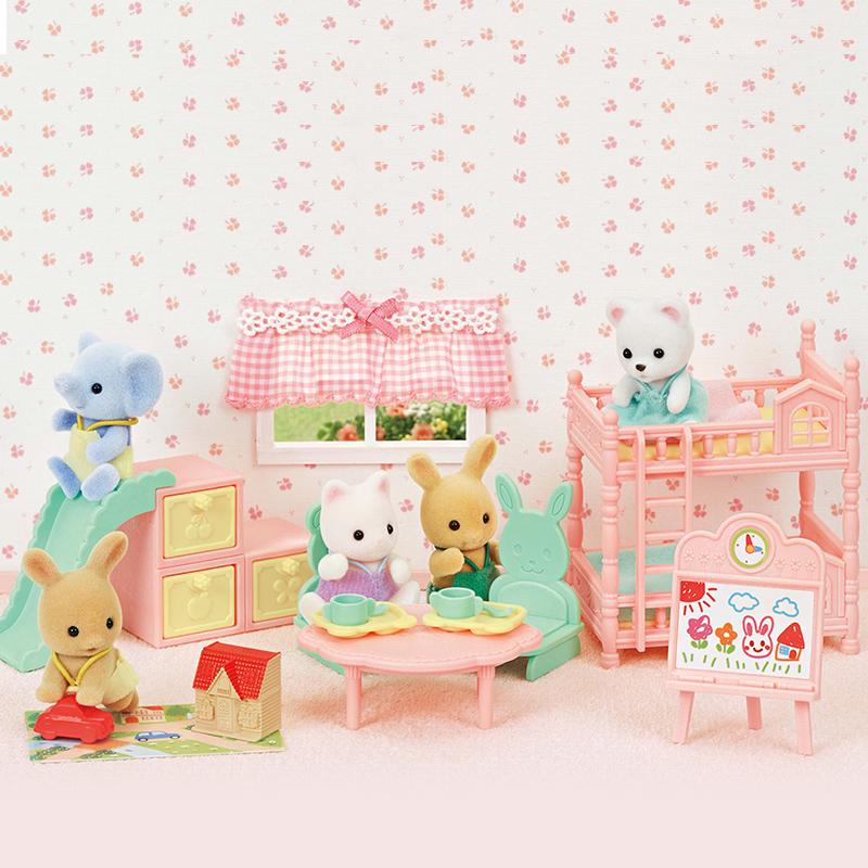 Sylvanian Families Pastel Baby Room Furniture Set 5397