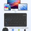 Совместимый чехол-клавиатура Bluetooth с магнитным креплением для iPad 10-го поколения A16 10,9"