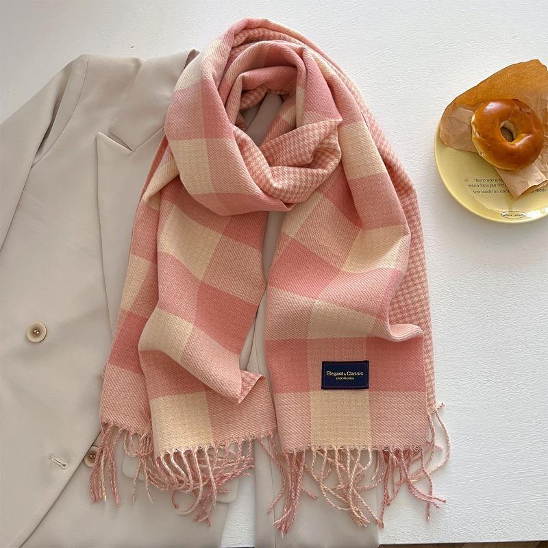 Autumn and Winter New Cashmere Scarf Style Sub-scarf Women's High-end Sense Men's and Women's Shawl Couple's Warm Scarf