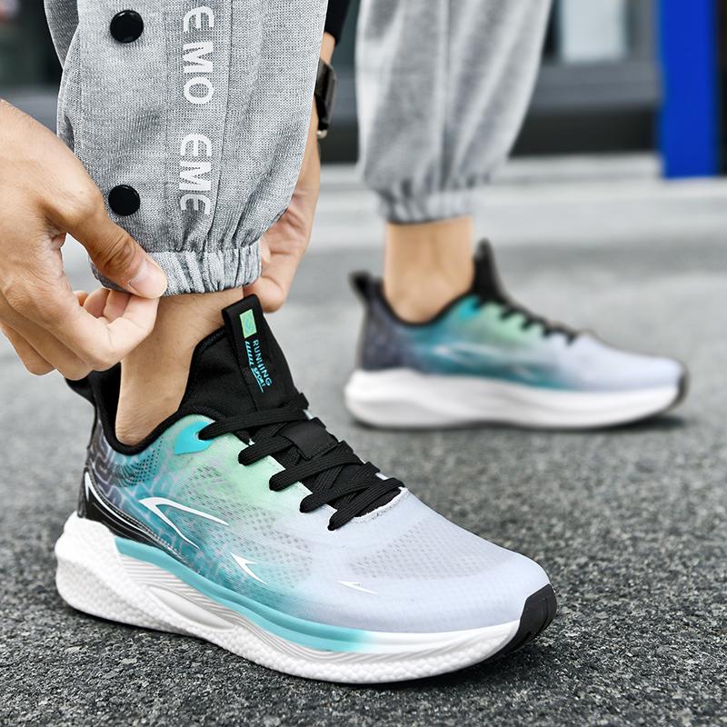 Дышащая мужская повседневная обувь Кроссовки Кроссовки для мужчин Спортивная обувь на открытом воздухе