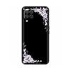 Чехол для Samsung A12 M12 F12 Стильный окрашенный чехол Мягкий чехол из жидкого силикона для телефона Galaxy A12 A M F 12 Fundas TPU Capa Черный