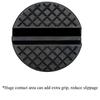 Rubber Car Axle Jack Stand Pad Slot Support Floor Lifting Slotted Frame Rail Protector Guard Pinch Weld Protector Rubber Heavy Duty For 2 or 3 Tonne