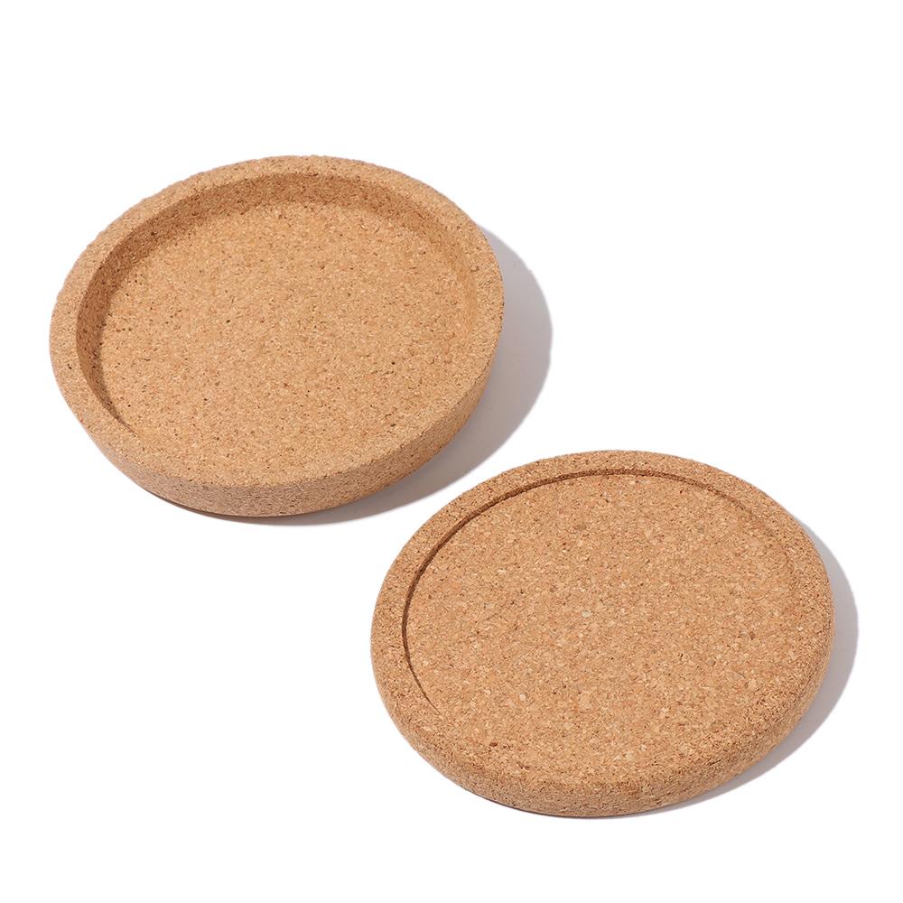 Placemats Mug Holder Tea Coasters Wooden Cup Mat Heat Resistant Anti-hot Heat Pad Cork Coasters