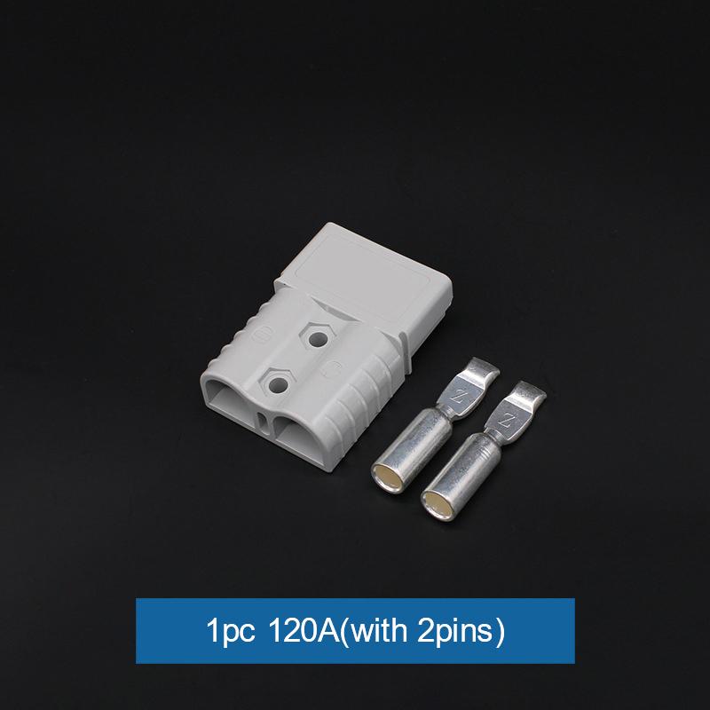 1PCS For Anderson 600V 50/120A Plug Cable Terminal Battery Power Connector Kit Quick Plug Battery Charging Connector