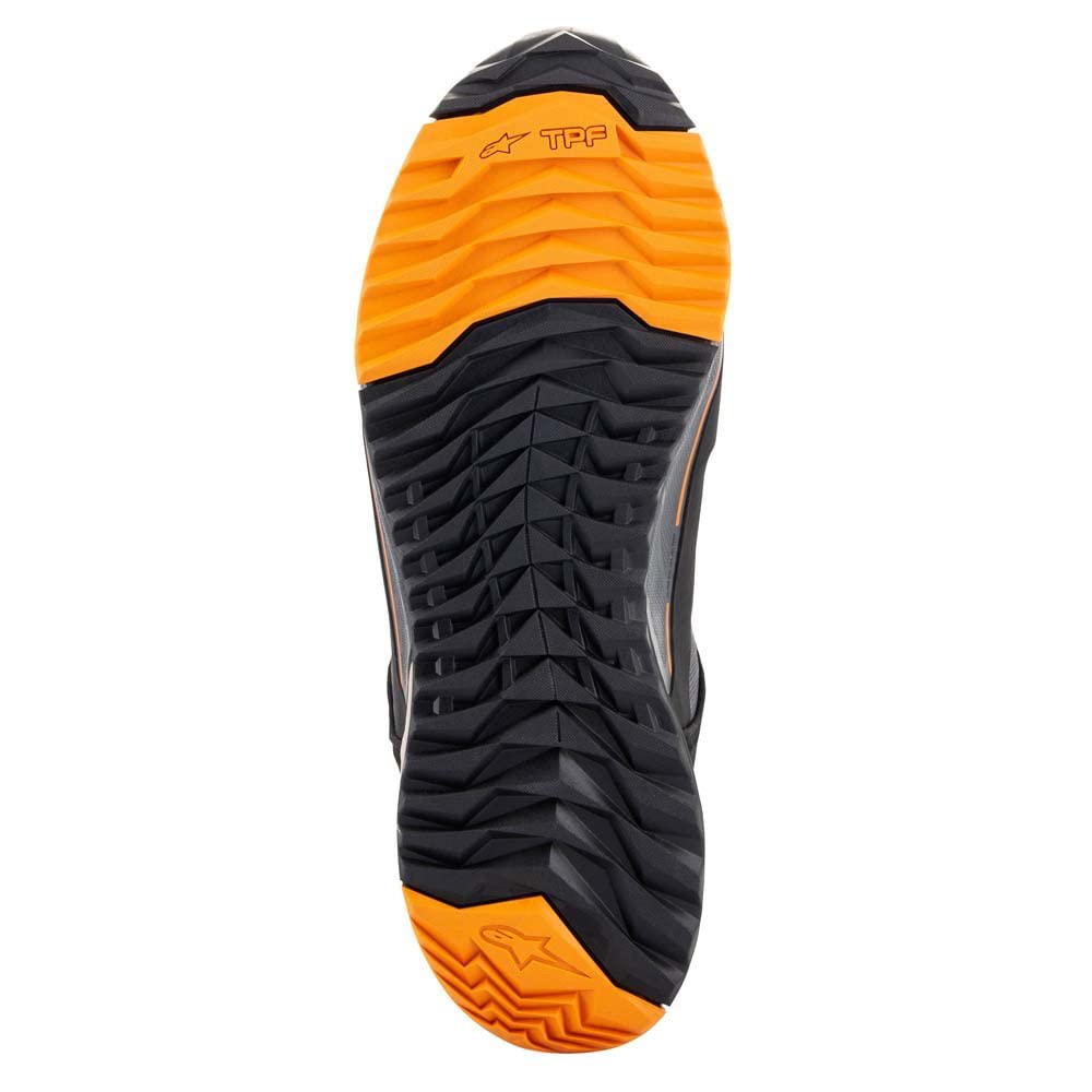 Мотоботы Alpinestars DRYSTAR 1284 ЧЕРНЫЙ СВЕТЛО-КОРИЧНЕВЫЙ ОРАНЖЕВЫЙ US CR-X 8/25.5см (Номер модели 2611820)