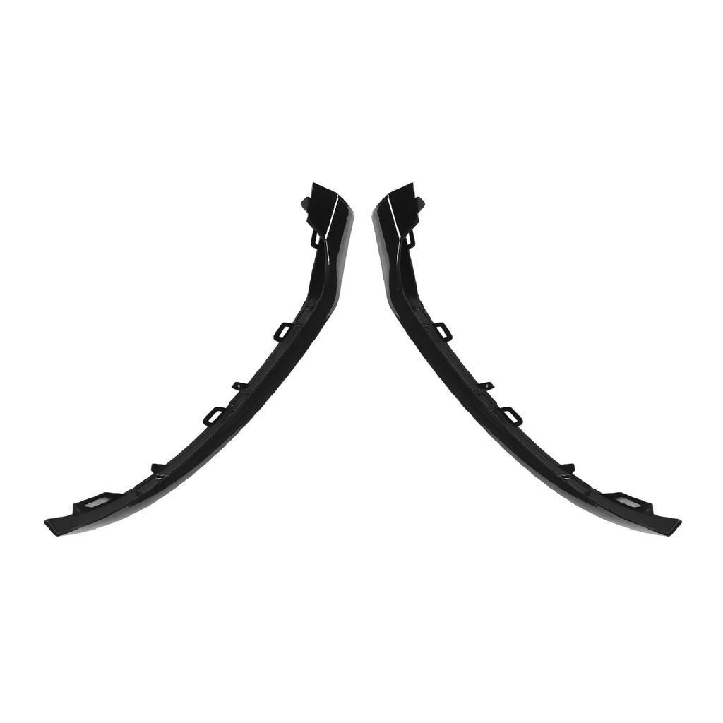 Нижняя накладка на передний бампер, черная нижняя накладка на бампер для C-Class W205 2014-2018