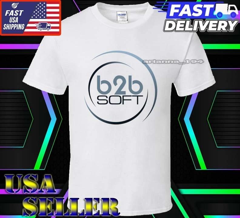New Shirt B2B Soft Logo T-Shirt Funny American Usa Unisex Size S-5XL