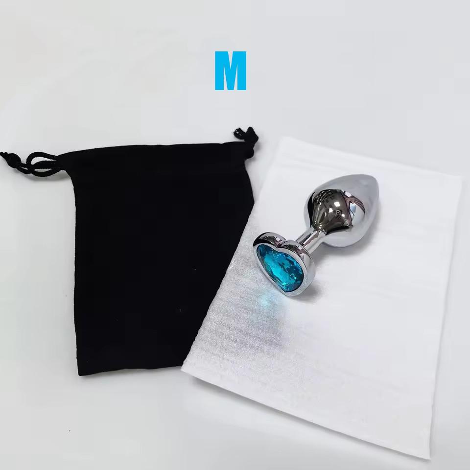 Сердце Основа Металл Анальная пробка Нержавеющая Сталь Новичок 5 Размеров Анальная пробка Анус Мастурбатор Стимулятор Дилдо Взрослые Секс-игрушки Для Мужчин Женщин