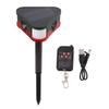 Solar Animal Repeller Alarm Long Range Sound Light Outdoor Infrared Sensor Alarm with Remote