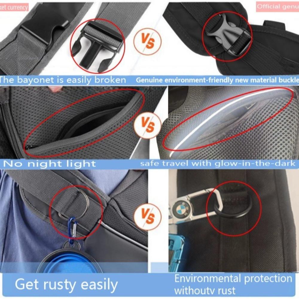 Breathable Cat Sling Carrier Pack Portable Shoulder Crossbody Bag Outdoor Travel