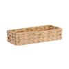 Natural Woven Water Hyacinth Storage Basket for Home Organization and Decoration Large Capacity Sundries Organizer