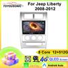 Для Jeep Liberty 2008-2012 Навигация GPS Android Автомагнитола Мультимедийный Плеер Стерео wifi+4G Carplay Авто Видео