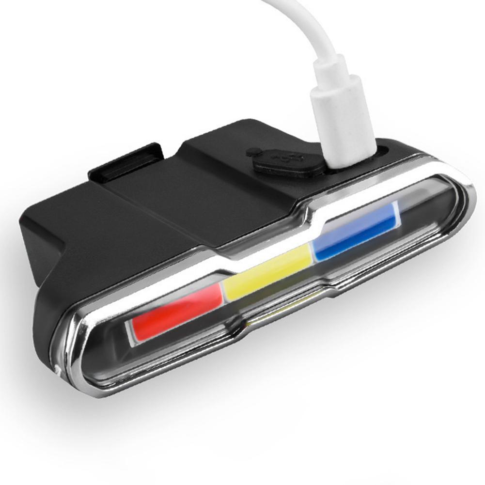 Solar Bicycle Rear Light Waterproof Bicycle Tail Lamp LED Bike Taillight MTB Bicycle Tail Lamp Waterproof Flashlight For Bicycle