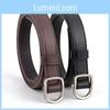Korean Style Women's Belt Pu Leather With Smooth Closure For Chic Fashion Looks