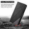Case for Samsung Galaxy S21 FE - BOOLING - Black - Scratch Protection - PU Leather
