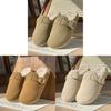 Womens Plush Slippers With Non Slip Tpr Sole For Cozy Home Indoor Comfort