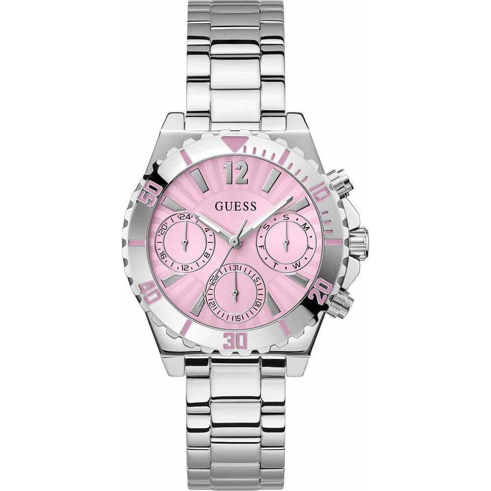 Guess Guess Trend Розовый Нержавеющая сталь Женские Кварцевые GW0696L1